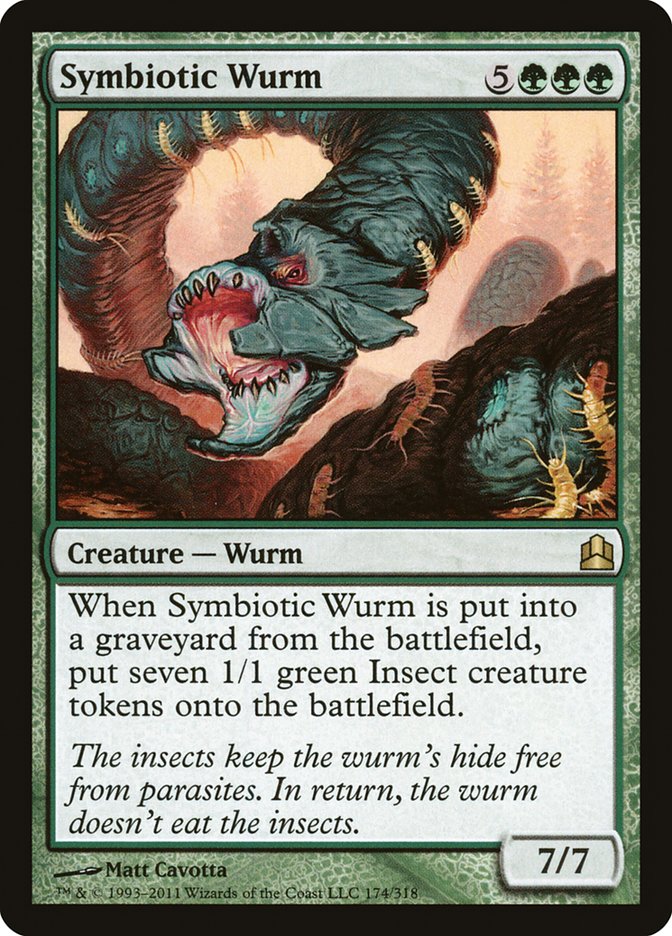 Symbiotic Wurm [Commander 2011] | Shuffle n Cut Hobbies & Games