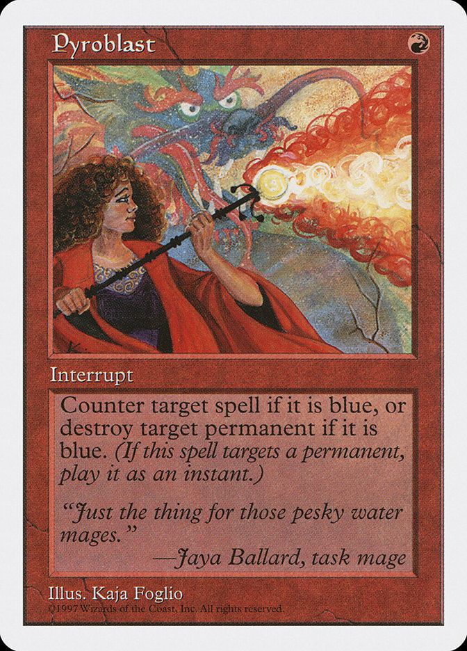 Pyroblast [Fifth Edition] | Shuffle n Cut Hobbies & Games