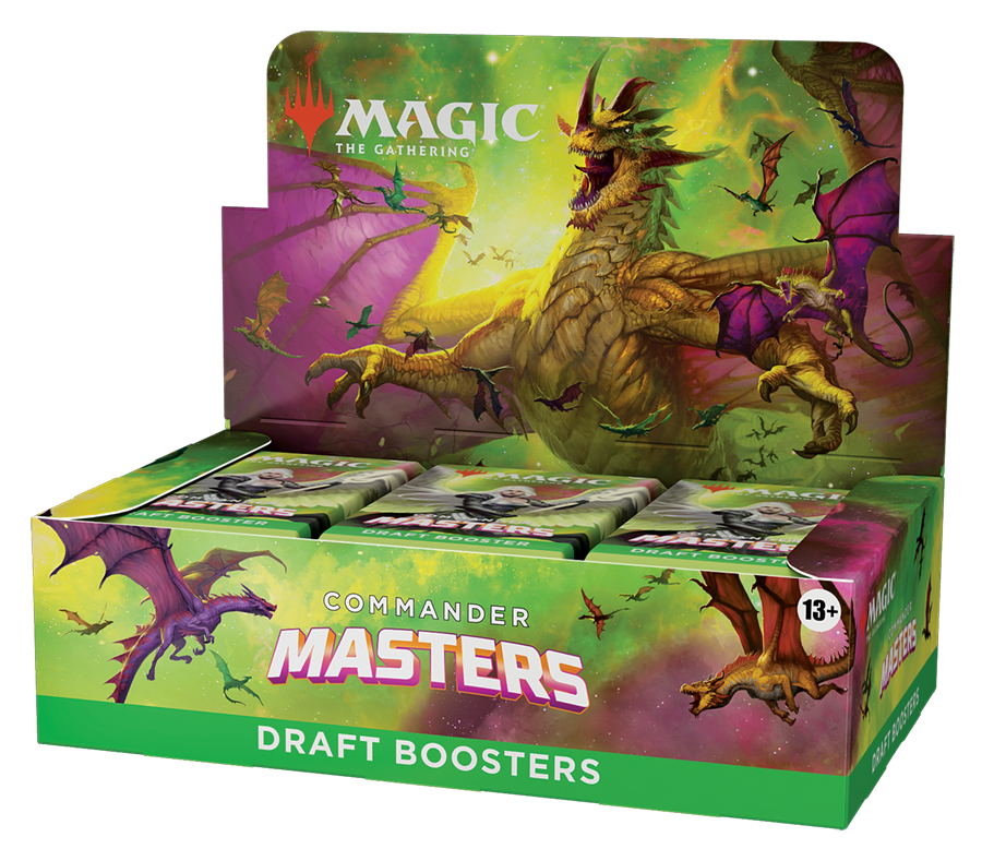 Commander Masters - Draft Booster Box | Shuffle n Cut Hobbies & Games