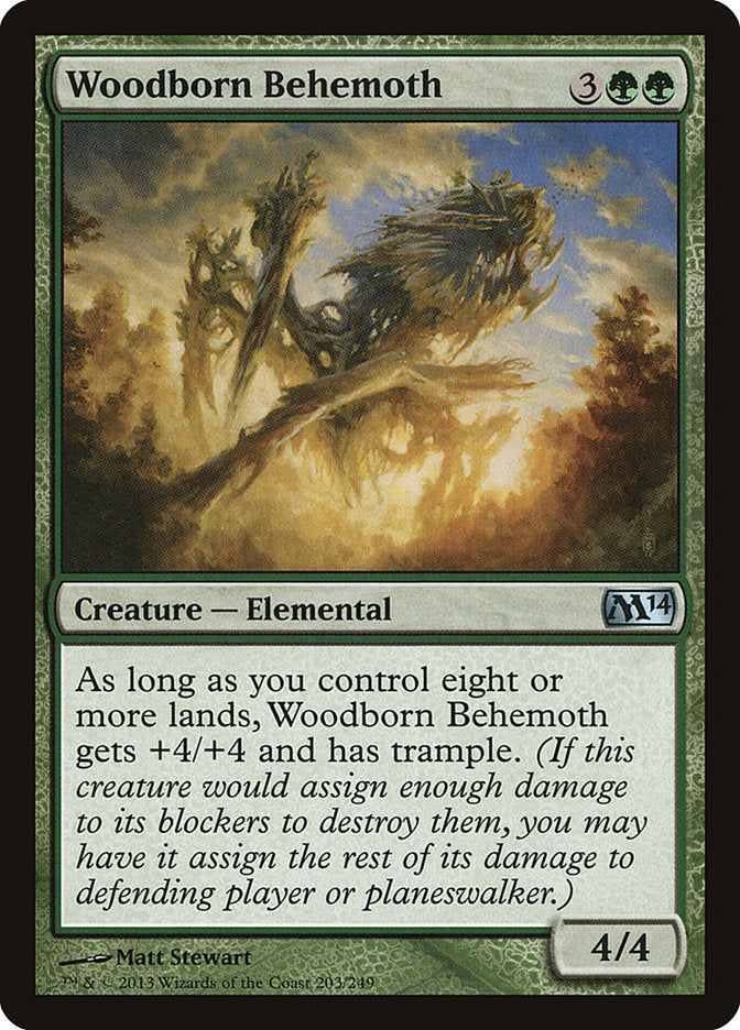 Woodborn Behemoth [Magic 2014] | Shuffle n Cut Hobbies & Games