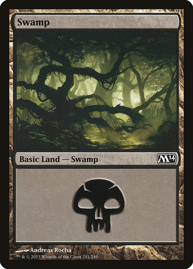 Swamp (241) [Magic 2014] | Shuffle n Cut Hobbies & Games
