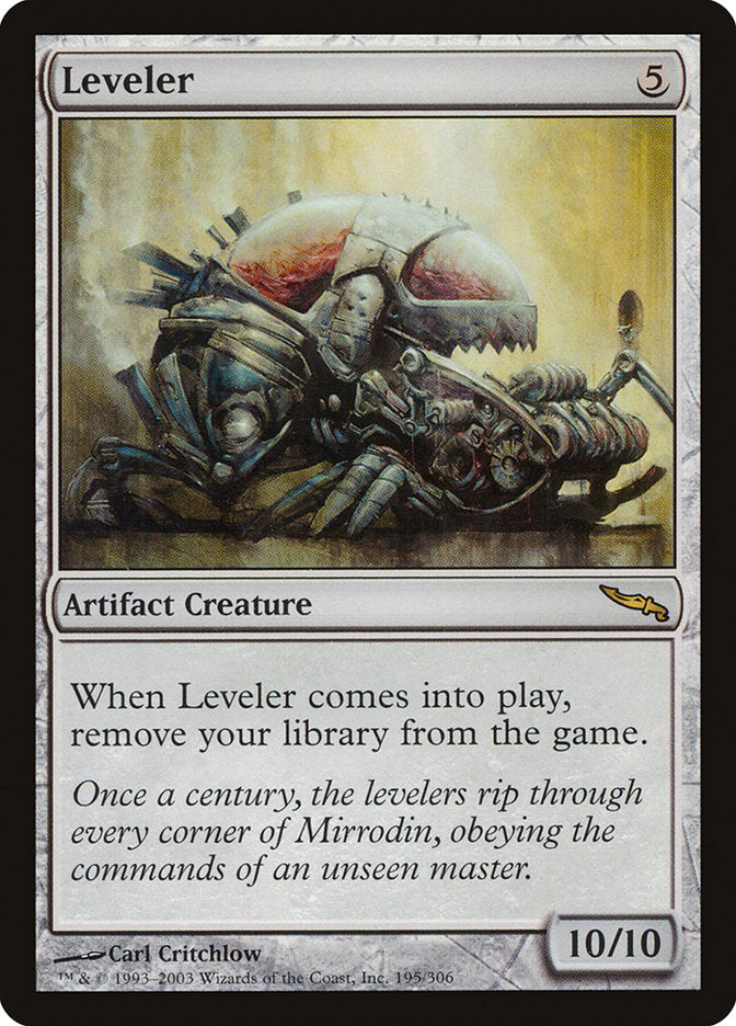 Leveler [Mirrodin] | Shuffle n Cut Hobbies & Games