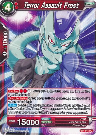 Terror Assault Frost [BT1-015] | Shuffle n Cut Hobbies & Games