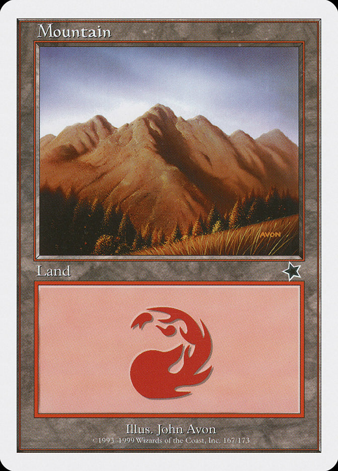 Mountain (167) [Starter 1999] | Shuffle n Cut Hobbies & Games