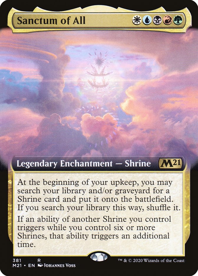 Sanctum of All (Extended Art) [Core Set 2021] | Shuffle n Cut Hobbies & Games