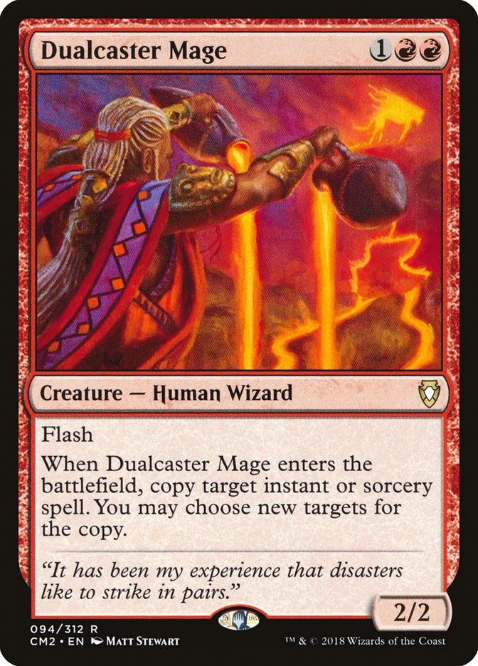 Dualcaster Mage [Commander Anthology Volume II] | Shuffle n Cut Hobbies & Games