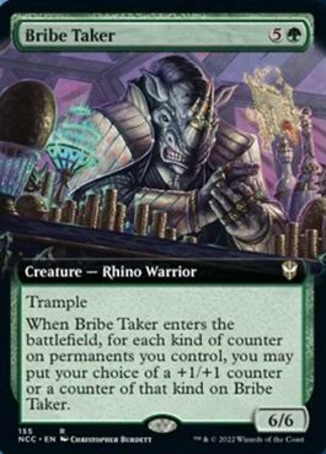 Bribe Taker (Extended Art) [Streets of New Capenna Commander] | Shuffle n Cut Hobbies & Games