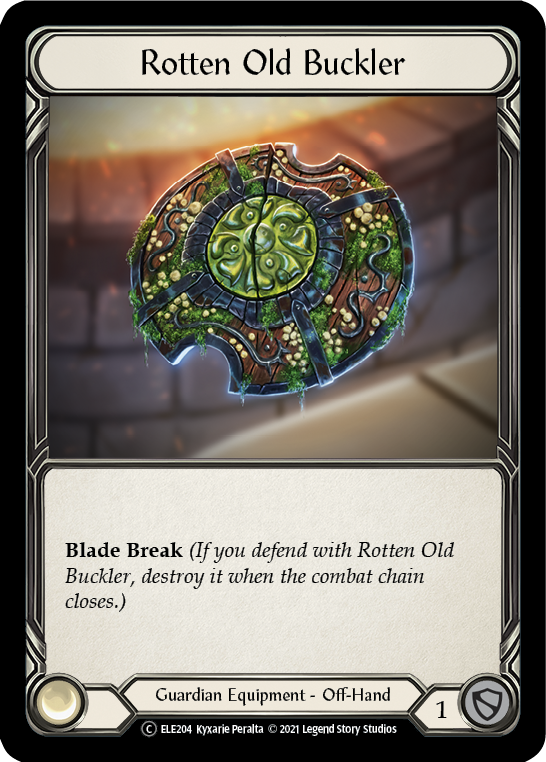 Rotten Old Buckler [U-ELE204] Unlimited Normal | Shuffle n Cut Hobbies & Games