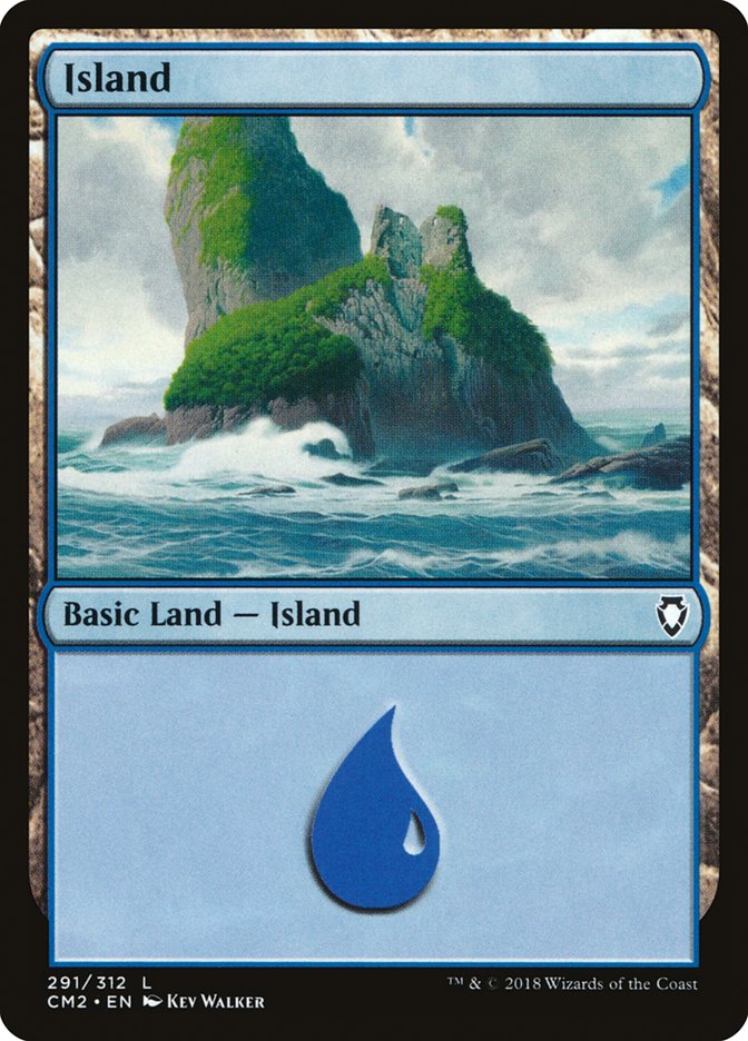 Island (291) [Commander Anthology Volume II] | Shuffle n Cut Hobbies & Games