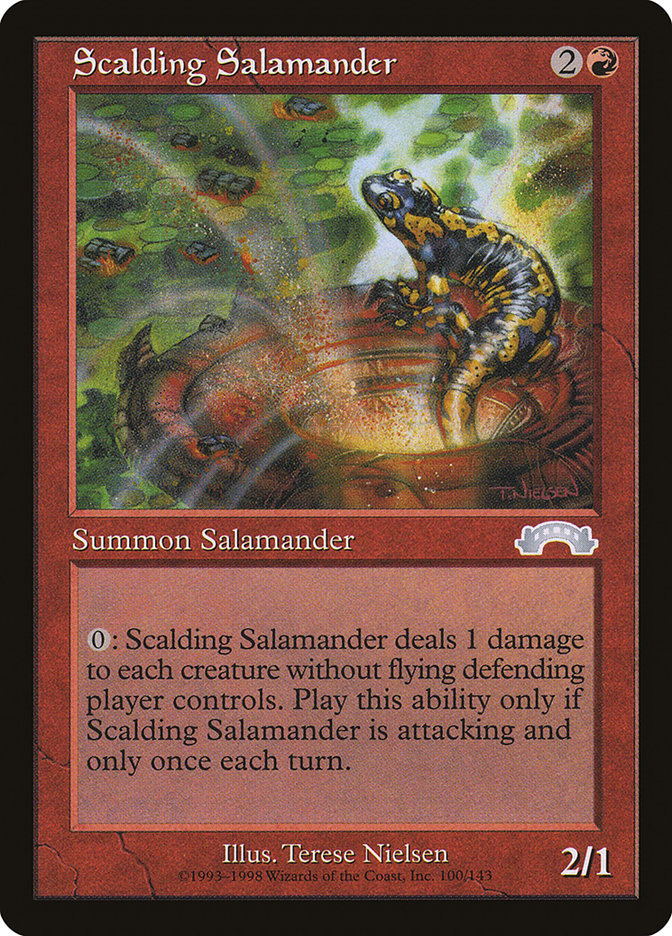 Scalding Salamander [Exodus] | Shuffle n Cut Hobbies & Games