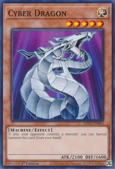 Cyber Dragon [SDCS-EN003] Common | Shuffle n Cut Hobbies & Games