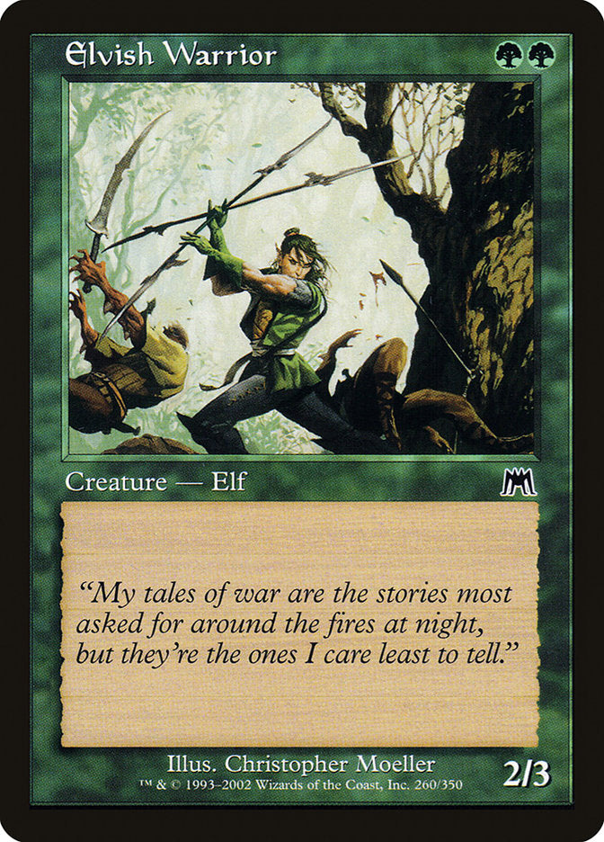 Elvish Warrior [Onslaught] | Shuffle n Cut Hobbies & Games