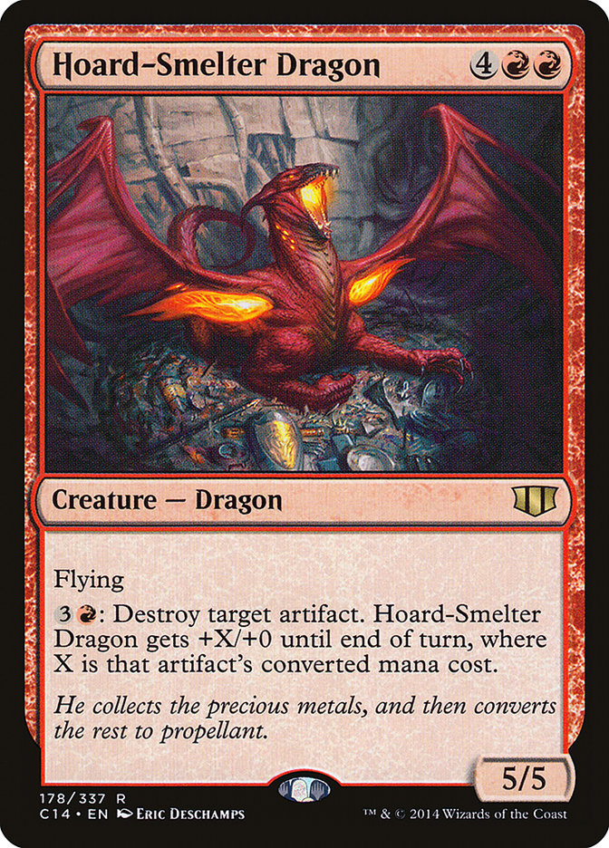 Hoard-Smelter Dragon [Commander 2014] | Shuffle n Cut Hobbies & Games