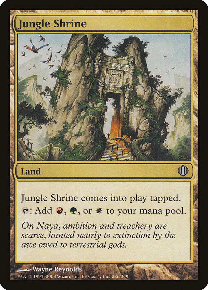 Jungle Shrine [Shards of Alara] | Shuffle n Cut Hobbies & Games