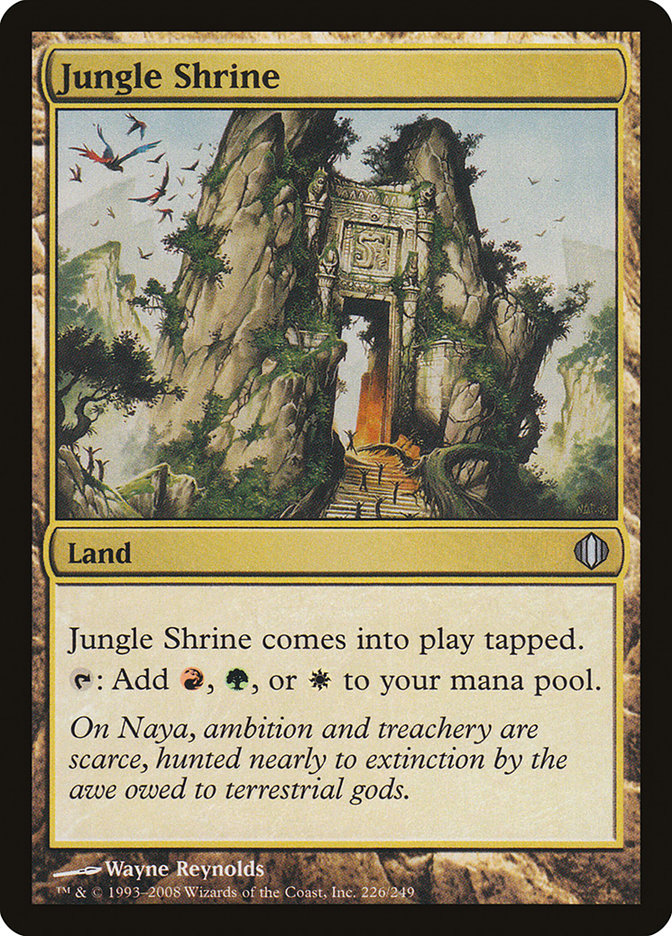 Jungle Shrine [Shards of Alara] | Shuffle n Cut Hobbies & Games