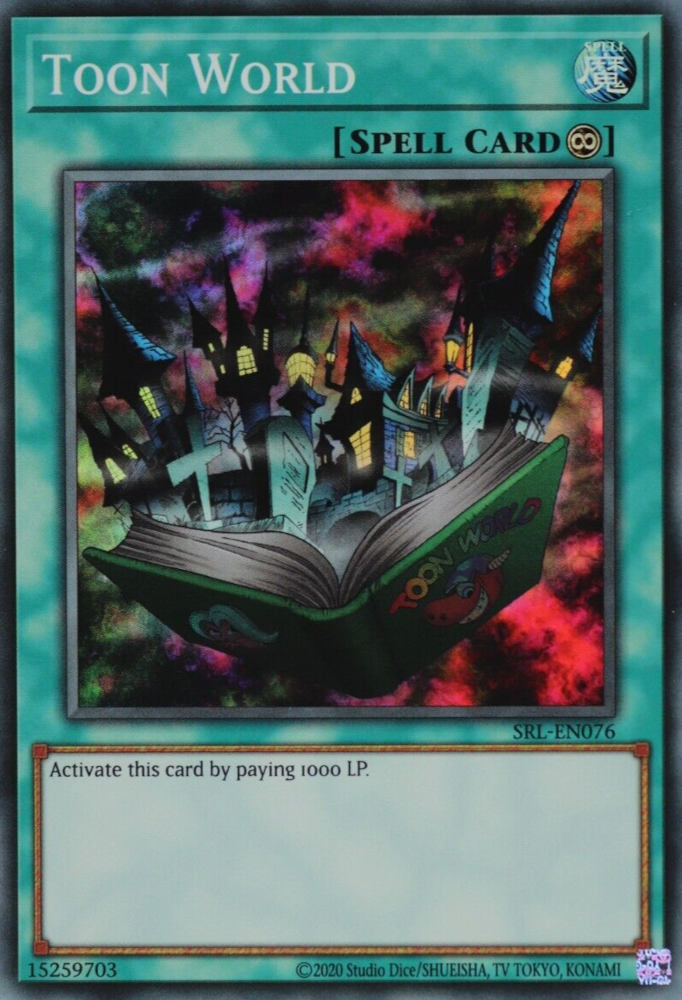 Toon World (25th Anniversary) [SRL-EN076] Super Rare | Shuffle n Cut Hobbies & Games