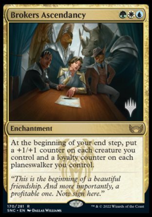 Brokers Ascendancy (Promo Pack) [Streets of New Capenna Promos] | Shuffle n Cut Hobbies & Games