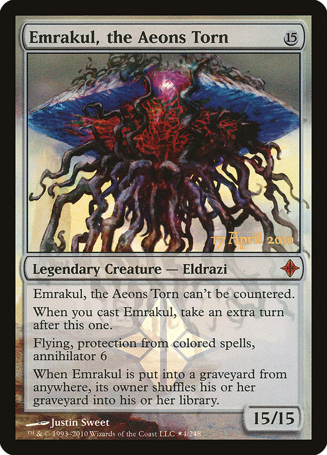 Emrakul, the Aeons Torn [Rise of the Eldrazi Prerelease Promos] | Shuffle n Cut Hobbies & Games