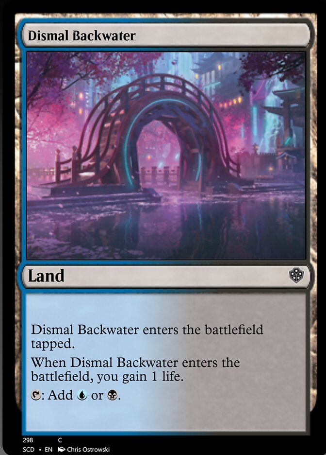Dismal Backwater [Starter Commander Decks] | Shuffle n Cut Hobbies & Games