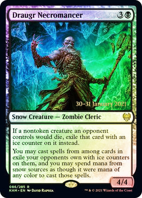 Draugr Necromancer [Kaldheim Prerelease Promos] | Shuffle n Cut Hobbies & Games