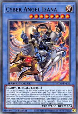 Cyber Angel Izana [SGX1-ENE12] Common | Shuffle n Cut Hobbies & Games