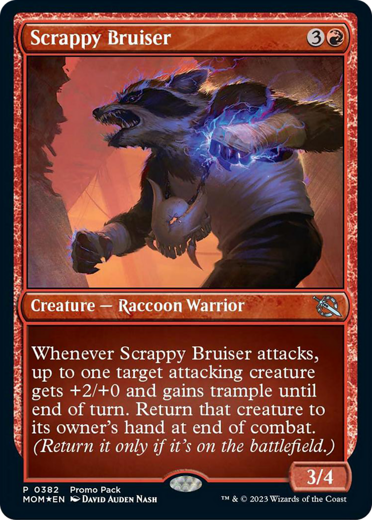 Scrappy Bruiser (Promo Pack) [March of the Machine Promos] | Shuffle n Cut Hobbies & Games