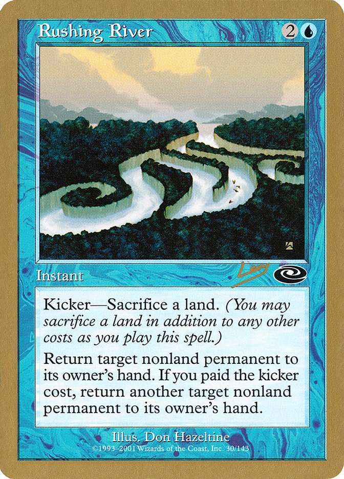 Rushing River (Raphael Levy) [World Championship Decks 2002] | Shuffle n Cut Hobbies & Games