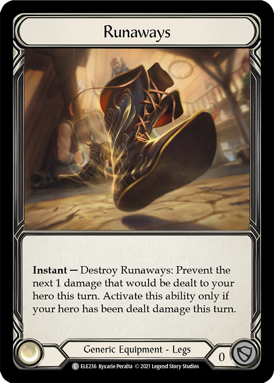 Runaways [ELE236] (Tales of Aria)  1st Edition Cold Foil | Shuffle n Cut Hobbies & Games