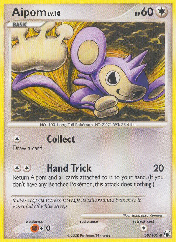 Aipom (50/100) [Diamond & Pearl: Majestic Dawn] | Shuffle n Cut Hobbies & Games