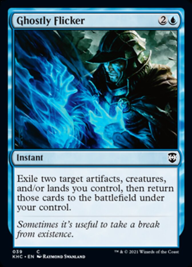 Ghostly Flicker [Kaldheim Commander] | Shuffle n Cut Hobbies & Games