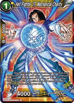 Hell Fighter 17, Mechanical Charity (BT14-111) [Cross Spirits] | Shuffle n Cut Hobbies & Games