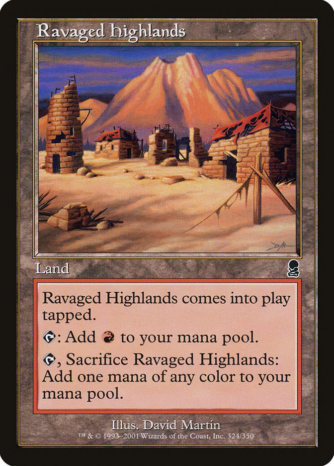 Ravaged Highlands [Odyssey] | Shuffle n Cut Hobbies & Games