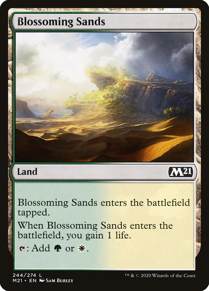 Blossoming Sands [Core Set 2021] | Shuffle n Cut Hobbies & Games
