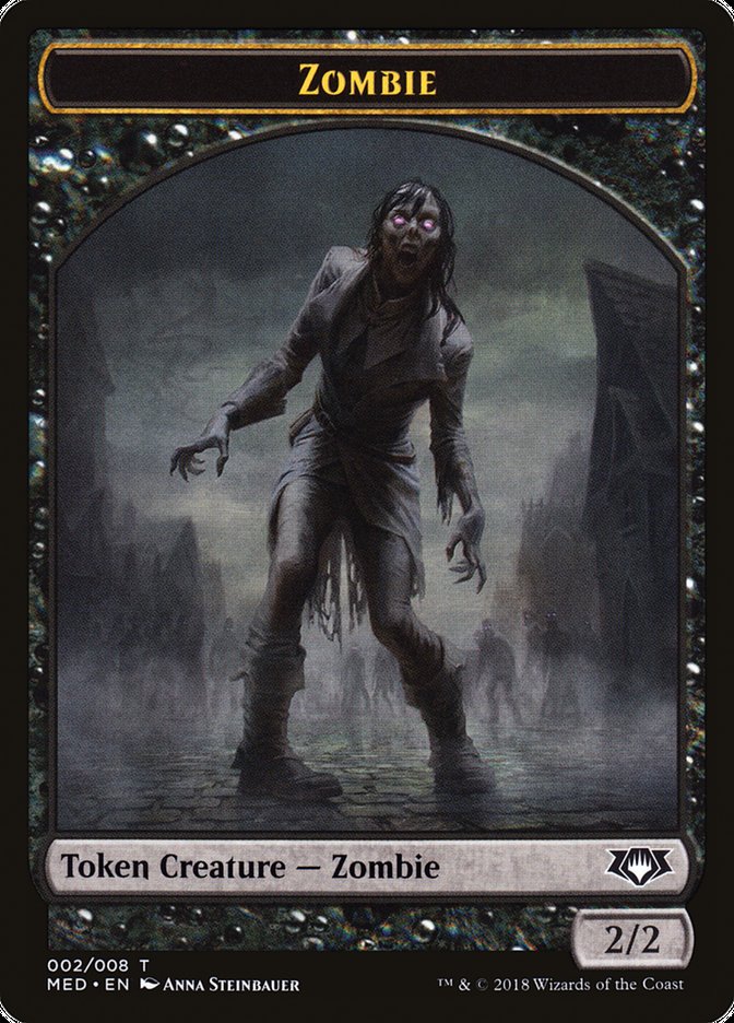 Zombie Token [Mythic Edition Tokens] | Shuffle n Cut Hobbies & Games