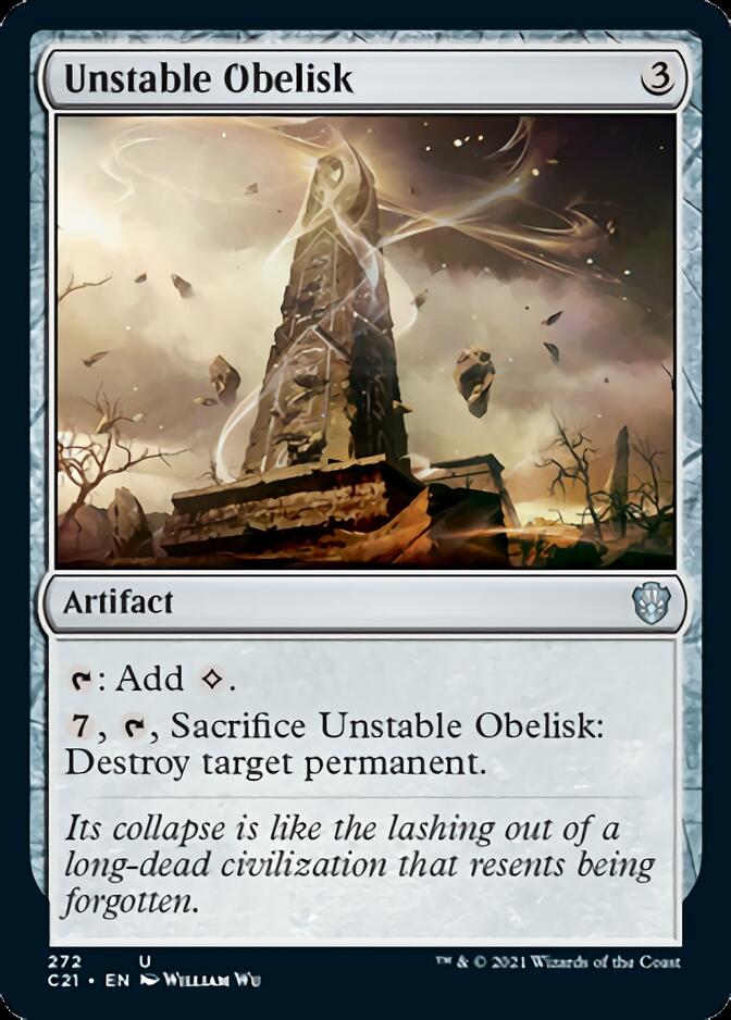 Unstable Obelisk [Commander 2021] | Shuffle n Cut Hobbies & Games