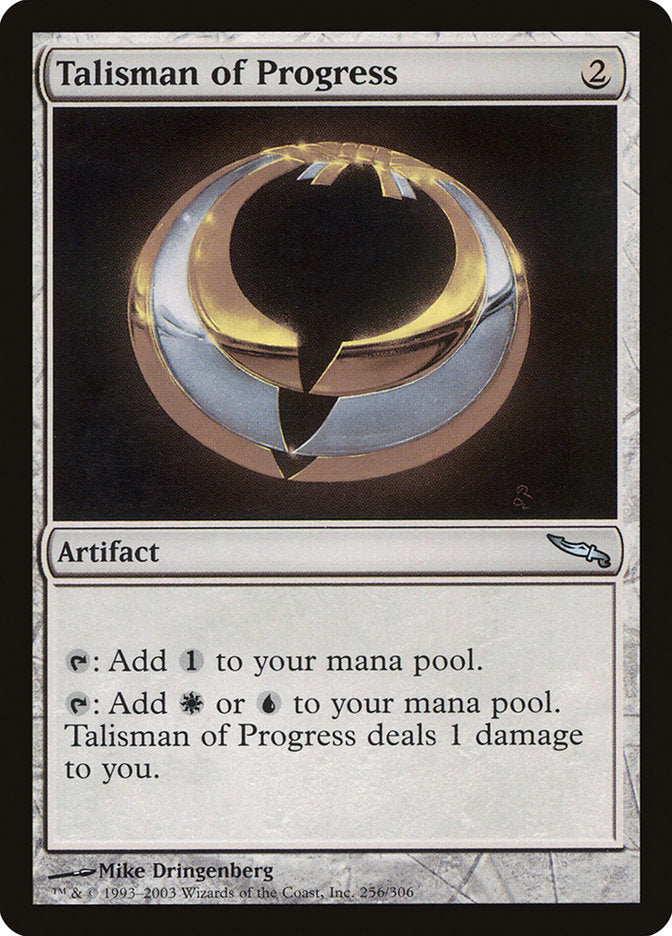 Talisman of Progress [Mirrodin] | Shuffle n Cut Hobbies & Games