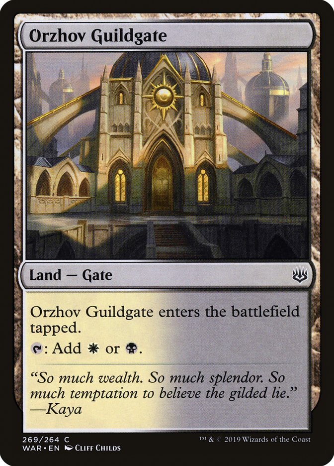 Orzhov Guildgate [War of the Spark] | Shuffle n Cut Hobbies & Games