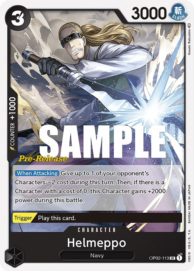 Helmeppo [Paramount War Pre-Release Cards] | Shuffle n Cut Hobbies & Games