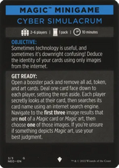 Cyber Simulacrum (Magic Minigame) [Kamigawa: Neon Dynasty Minigame] | Shuffle n Cut Hobbies & Games