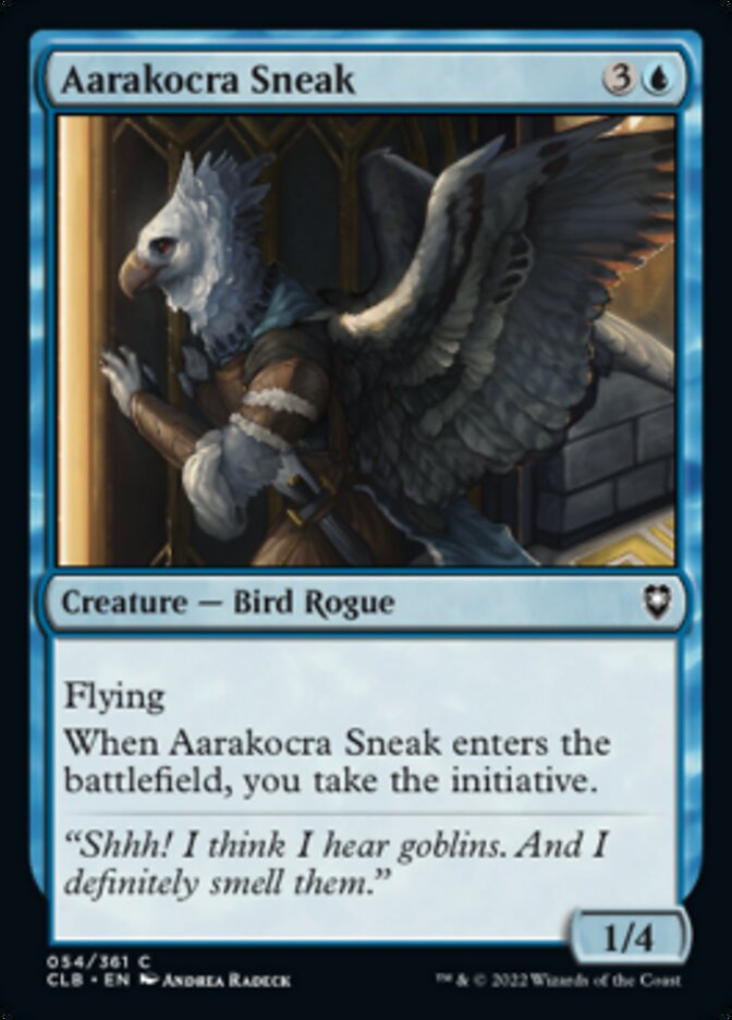 Aarakocra Sneak [Commander Legends: Battle for Baldur's Gate] | Shuffle n Cut Hobbies & Games