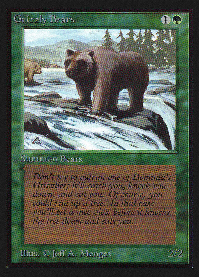 Grizzly Bears [International Collectors' Edition] | Shuffle n Cut Hobbies & Games