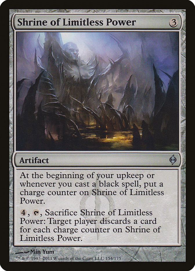 Shrine of Limitless Power [New Phyrexia] | Shuffle n Cut Hobbies & Games