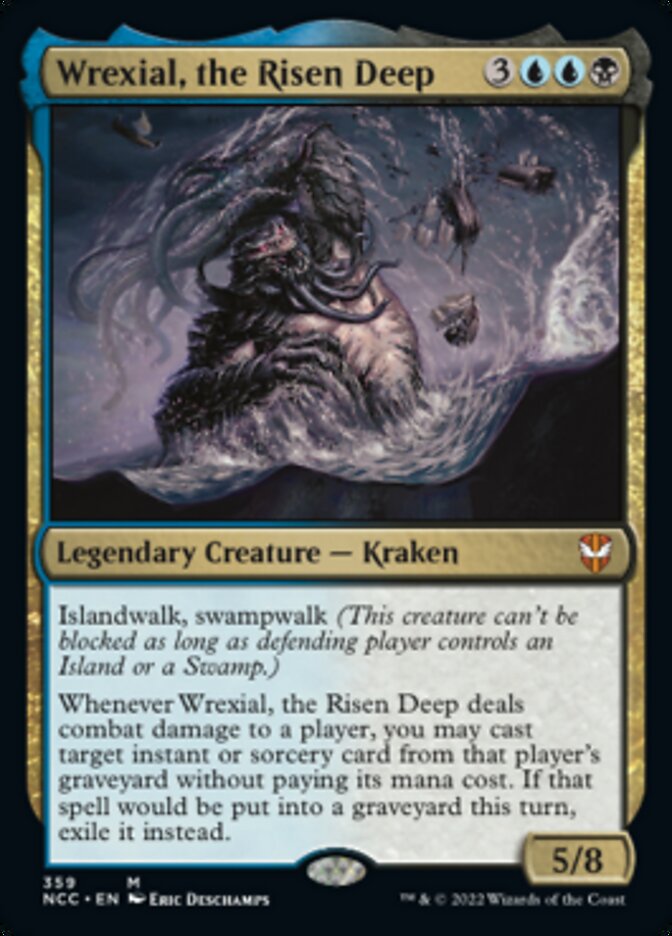 Wrexial, the Risen Deep [Streets of New Capenna Commander] | Shuffle n Cut Hobbies & Games