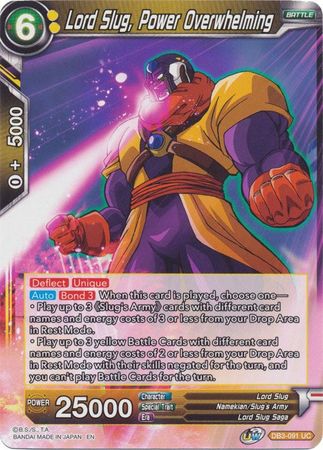 Lord Slug, Power Overwhelming [DB3-091] | Shuffle n Cut Hobbies & Games