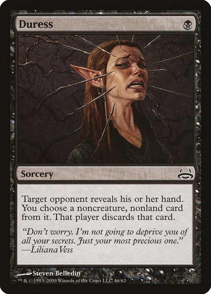 Duress [Duel Decks: Divine vs. Demonic] | Shuffle n Cut Hobbies & Games