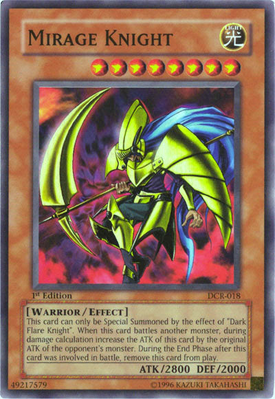 Mirage Knight [DCR-018] Super Rare | Shuffle n Cut Hobbies & Games