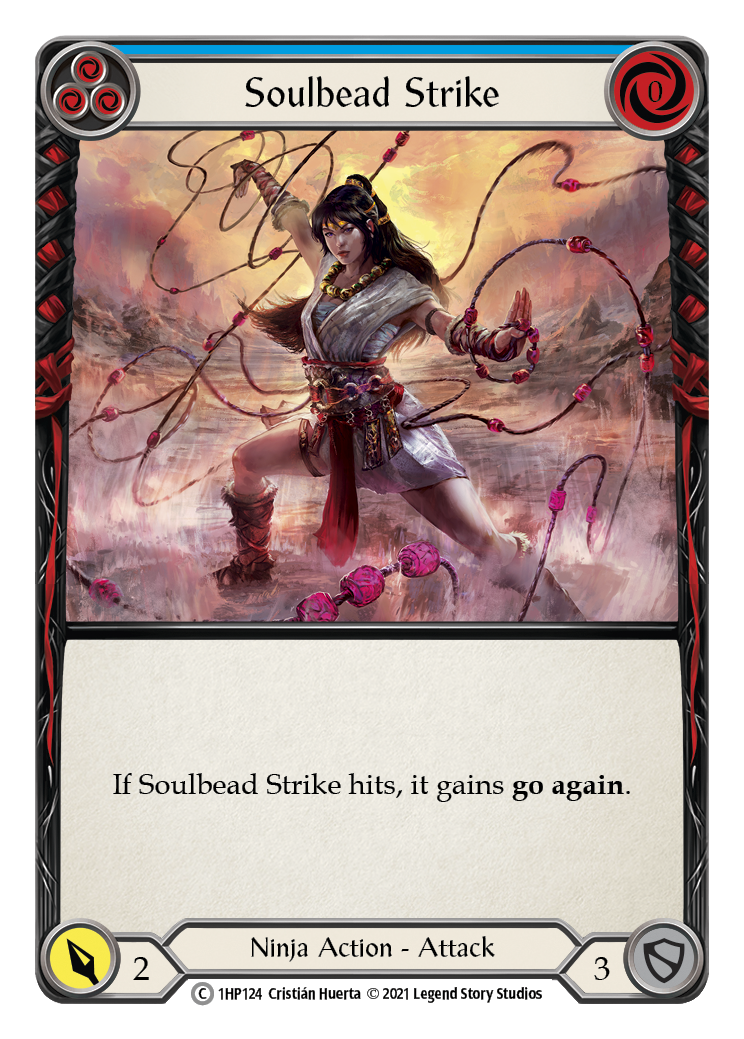 Soulbead Strike (Blue) [1HP124] | Shuffle n Cut Hobbies & Games