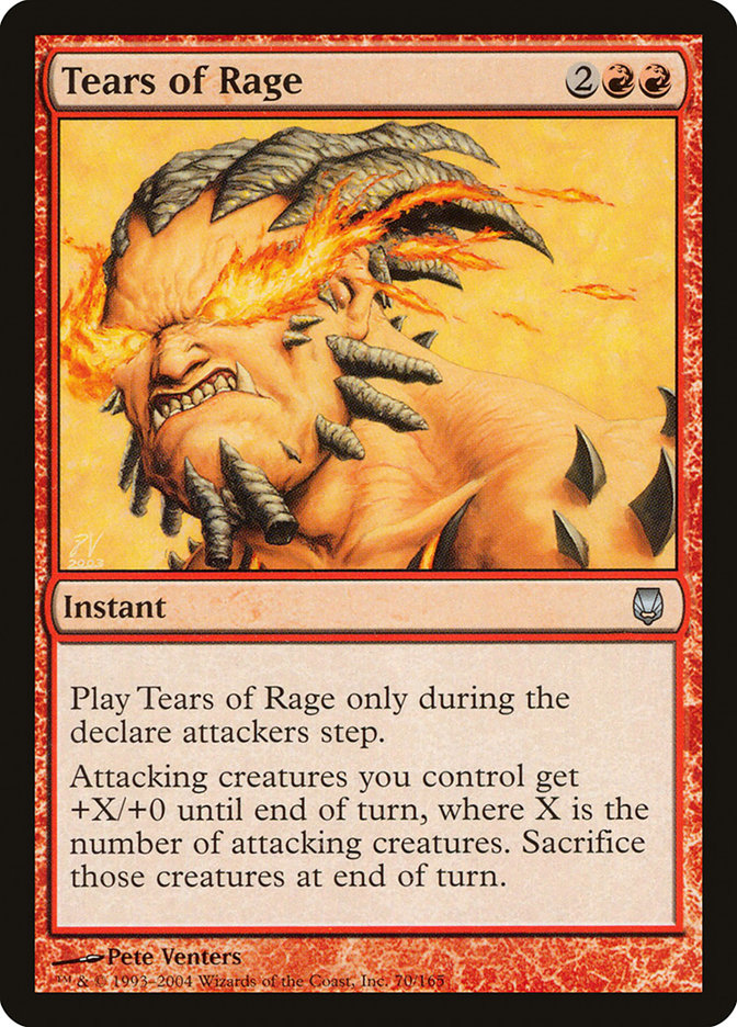 Tears of Rage [Darksteel] | Shuffle n Cut Hobbies & Games