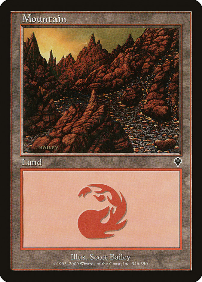 Mountain (346) [Invasion] | Shuffle n Cut Hobbies & Games