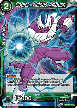 Cooler, Vicious Ambush (Common) [BT13-074] | Shuffle n Cut Hobbies & Games